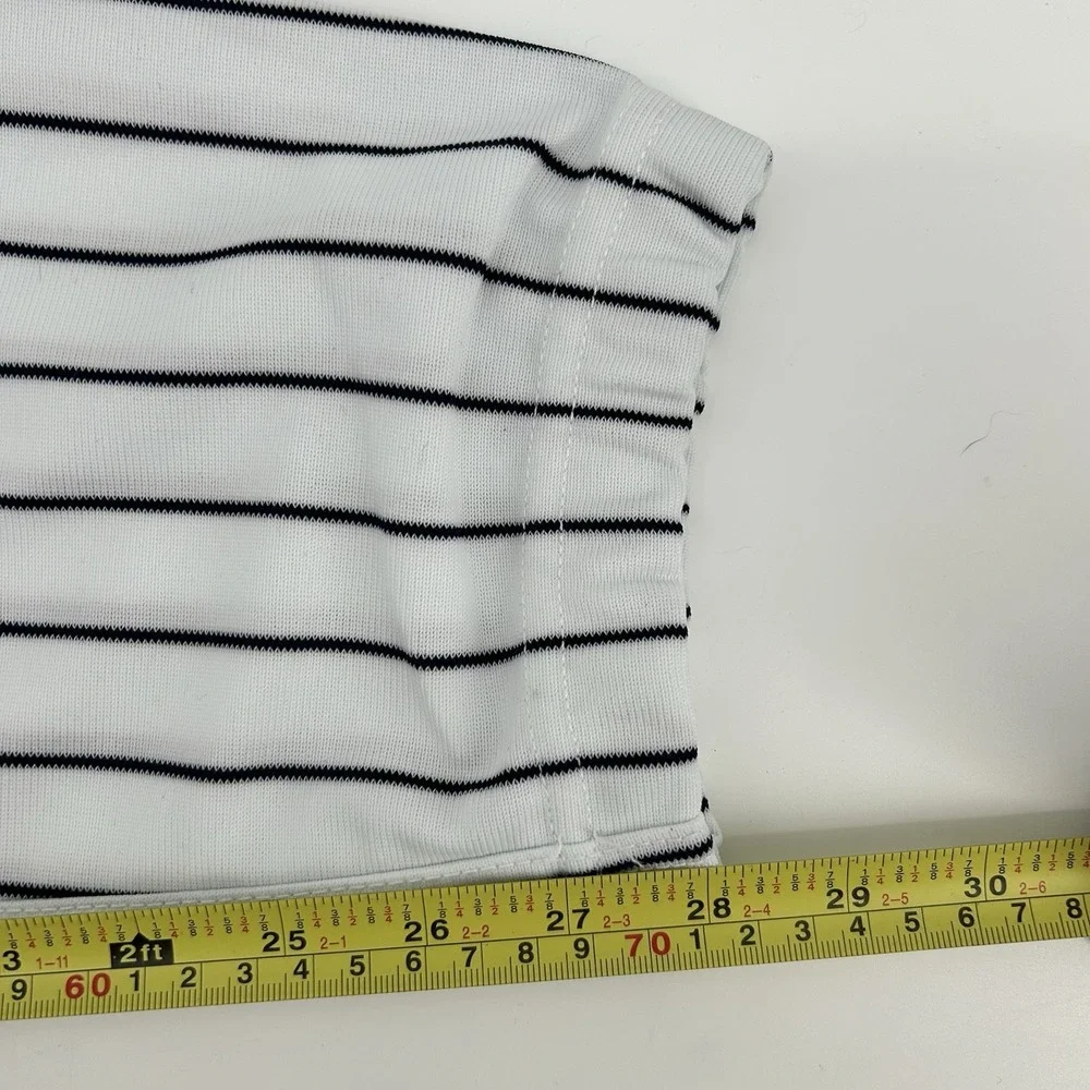 Wilson Mens Large Pinstripe Baseball Softball Pants White Black NWT WTA4398